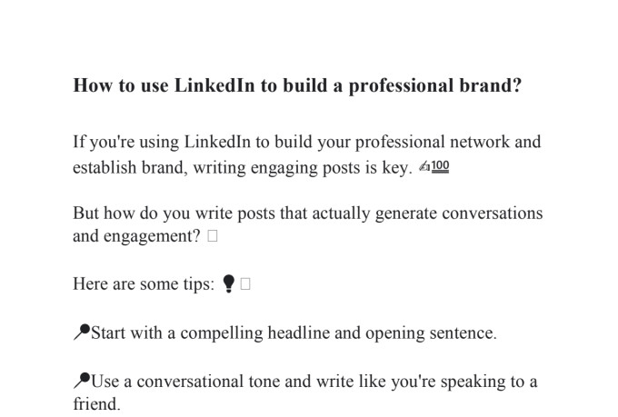 professionally manage and ghostwrite for your linkedin